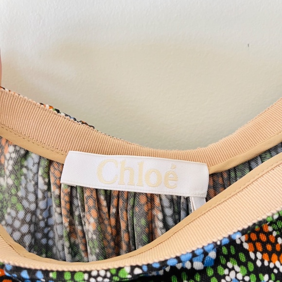 Chloe SS18 or FW18 Skirt with Print - Picture 2 of 8
